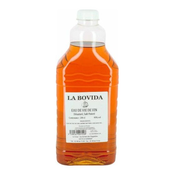 Eau de Vie de Vin 40° dénaturé - par 2 L