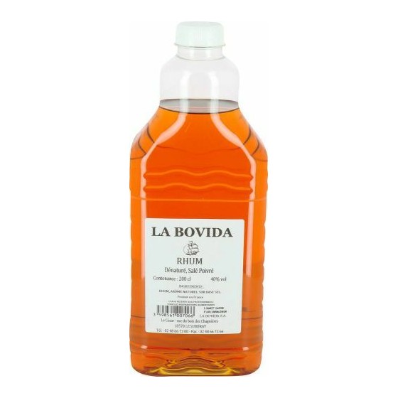 Rhum 40° dénaturé - par 2 L