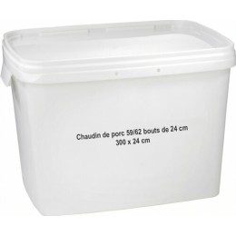 Chaudin de porc ⌀ 59/62 en bouts - par 72 m