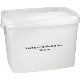 Suivant de Porc ⌀ 50/55 coupé en bouts - par 30 m