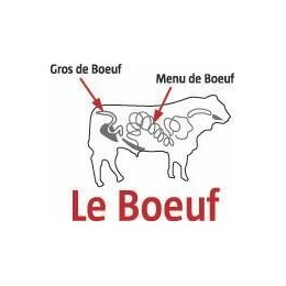 Boyau de bœuf courbé classe 1 43/46 18 m - par 2
