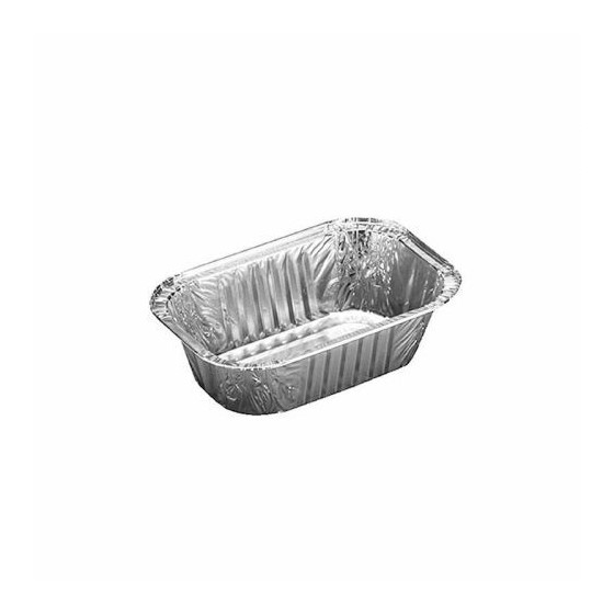 Barquette aluminium plissée 365 ml - par 100 Barquette aluminium plissée 365 ml - par 100