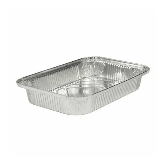 Barquette aluminium operculable 2250 ml - par 50 Barquette aluminium operculable 2250 ml - par 50