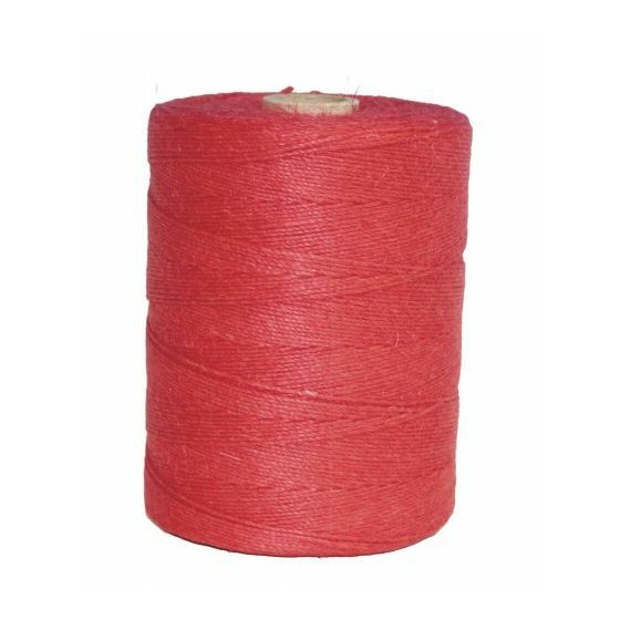 Ficelle lin rouge calibre 3,5/3 - par 1 kg Ficelle lin rouge calibre 3,5/3 - par 1 kg