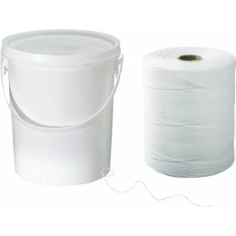 Ficelle de boucher blanche en lin Devi'Rolls 1 kg