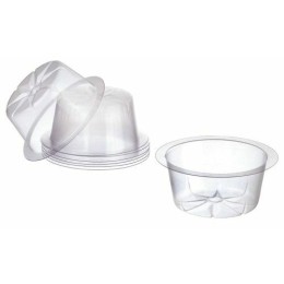 Moule timbale PET cristal 35 x 80 mm - par 100