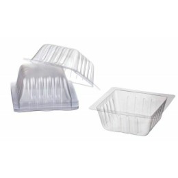 Moule aspic carré PET cristal 30 x 80 x 30 mm - par 250