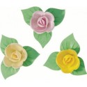 Azyme mini-rose corolle ø 40 mm - par 81