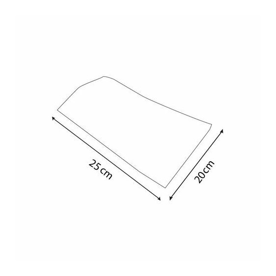 Sac sous vide de conservation 90 µ 20 x 25 cm - par 100 Sac sous vide de conservation 90 µ 20 x 25 cm - par 100