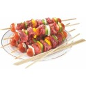 Baguette brochette hêtre 25 cm ø 3,8 mm - par 1000