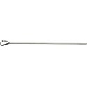 Baguette à brochette plate inox 20 cm - par 200