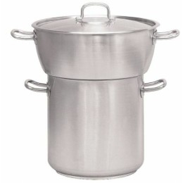 Couscoussier bombée couvert inox 44 L 52 cm ø 40 cm
