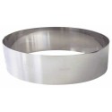 Cercle à vacherin inox ø 22 x 6 cm