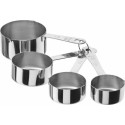 Tasses à doser en inox de 60 à 250 ml - par 4