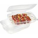 Barquette plastique pour 6 brochettes 150 cl - par 20