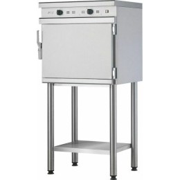 Support inox pour four de remise en température, 5 niveaux.