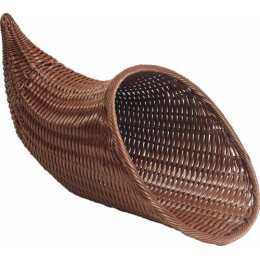Corne d'abondance PP chocolat 65 x 34 x 36 cm