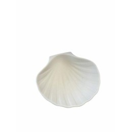 Coquille Saint Jacques céramique blanche 12,5 cm - par 192