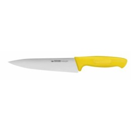 Couteau cuisine manche jaune 20cm