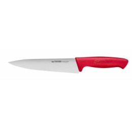 Couteau cuisine manche rouge 20cm