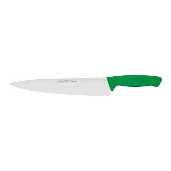 Couteau cuisine manche vert  20cm