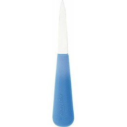 Couteau à huître manche bleu 7 cm