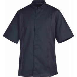 Veste polycoton manches courtes Siaka noir T2