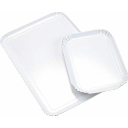 Plateau traiteur 1 face blanc perle (280x190mm) /25
