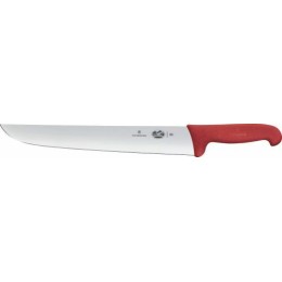 Couteau de boucher Victorinox rouge 28 cm