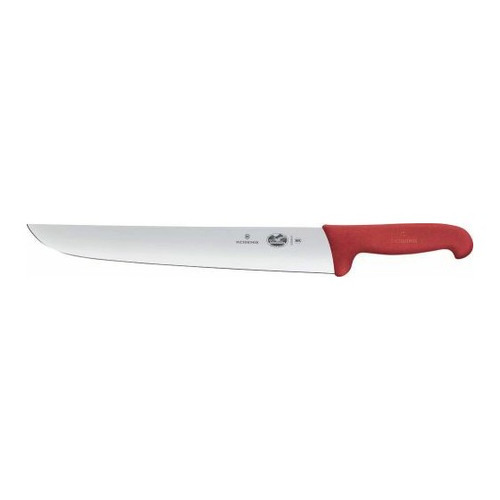 Couteau de boucher Victorinox rouge 28 cm