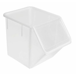 Bac à ingrédients PEHD blanc 40L