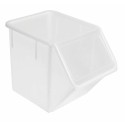 Bac à ingrédients PEHD blanc 40 L