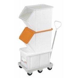 Couvercle PP transparent pour bac à ingrédients 40 L et 80 L