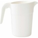 Pichet PP blanc transparent 1 L - par 6