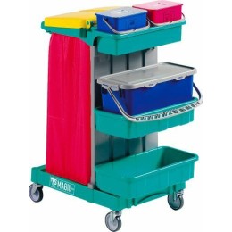 Chariot d'entretien "Magic System 610"  78 x 58 x 112 cm