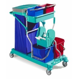 Chariot d'entretien + presse "Green165"  66 x 107 x 112 cm