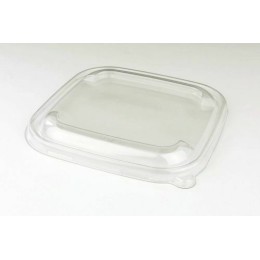 Saladier pulpe carré 75cl + couvercle RPET /30