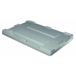 Couvercle pour bac double paroi bleu