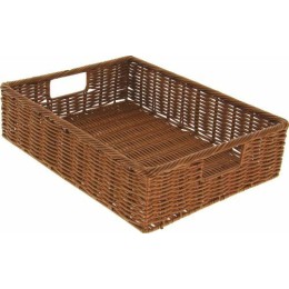 Manne chocolat polypropylène inox 40 x 30 x 10 cm