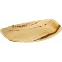Plat ovale palmier 34,5 x 23,5 x 2,5 cm - par 25
