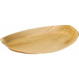 Plat ovale palmier 41,5 x 27,5 x 2,5 cm - par 25