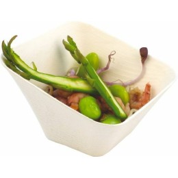 Mini bol carré bagasse 5cl /50