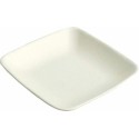 Mini assiette carré bagasse 66 x 66 mm - par 50