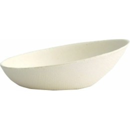 Verrine Plastique Ovale avec Couvercle et Cuillère 10,1x6,1x6cm