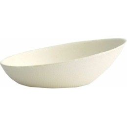 Assiette ovale bagasse 52x79x28mm /50