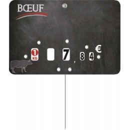 Étiquette Maestria bœuf sans texte 8 x 12 cm - par 10