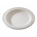 Assiette végétale réutilisable Lilitouch blanc ø 23 cm - par 15