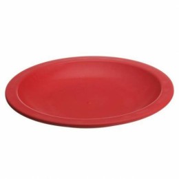 Assiette végétale réutilisable Lilitouch rouge ø 13,4 cm - par 15