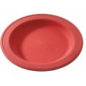 Assiette végétale réutilisable Lilitouch rouge ø 23 cm - par 15