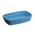 Ravier végétal réutilisable Lilitouch bleu 32 cl 14,7 x 9 cm - par 24